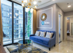 3. Vinhome Golden River for rent - living room & balcony