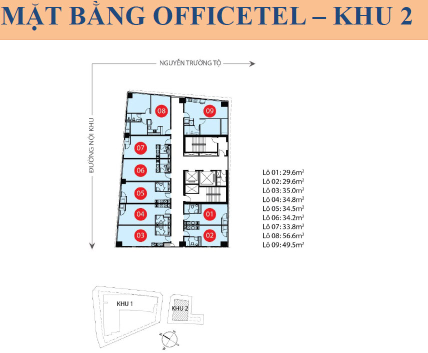 Saigon Royal officetel floor plan