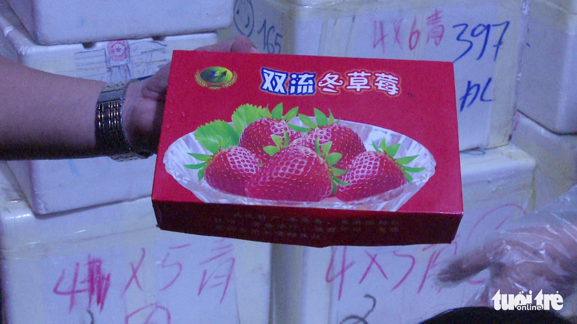 Chinese-packaged strawberries found smuggled to Vietnam’s Da Lat by air